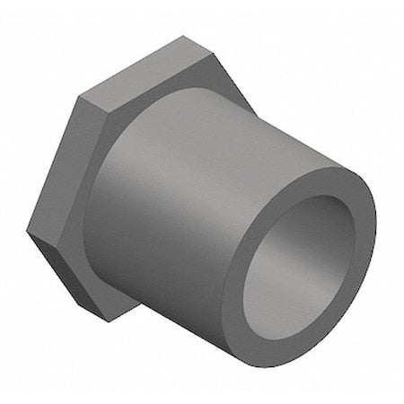 PVC Plug, Spigot, 3/4 in Pipe Size
