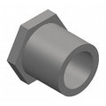 PVC Plug, Spigot, 1/2 in Pipe Size