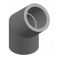 PVC Elbow, 45 Degrees, Socket x Socket, 6 in Pipe Size