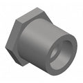 CPVC Bushing, Schedule 80, 6" x 3" Pipe Size, Spigot x Socket
