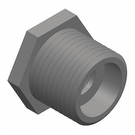 CPVC Bushing, Schedule 80, 3/4" x 3/8" Pipe Size, MNPT x FNPT