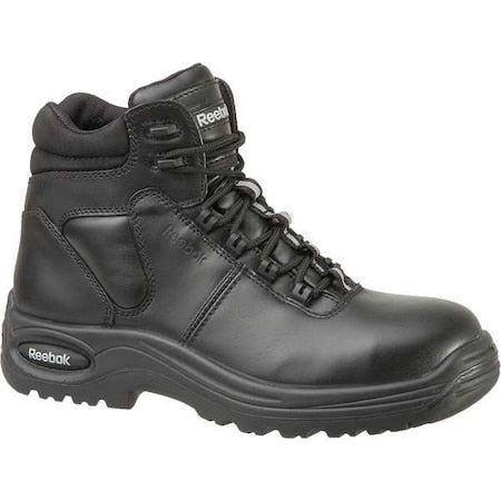 Trainex, Men's 6-Inch Work Boot, 17, M, Leather, 6 in Height, Black