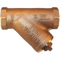 Y Strainer, 3/4" Pipe, FNPT x FNPT, Lead Free Bronze, 300 psi WOG