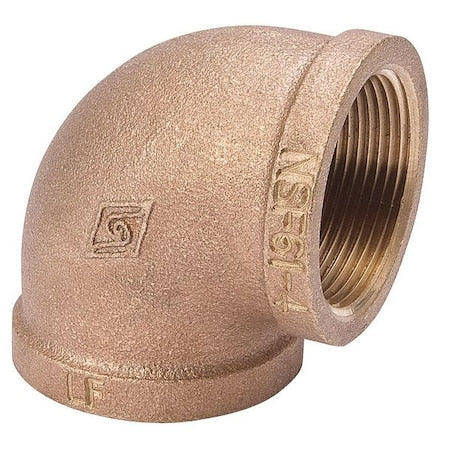 90 Degrees Elbow Brass 90 Degrees Elbow, 1 1/4 in Female NPT X 1 1/4 in Female NPT