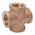 Cross Brass Cross, 3/4 in Female NPT X 3/4 in Female NPT