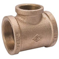 Reducing Tee Red Brass Reducing Tee, 3/4 in Female NPT X 3/4 in Female NPT