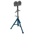Roller Head Pipe Stand,Adj,1/8 to 12 in
