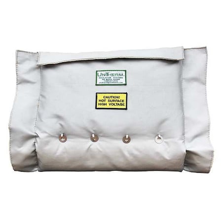 24" x 24" Fiberglass Cloth Flange and Valve Insulation