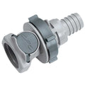 Straight, Polypropylene, Barbed 3/8 in