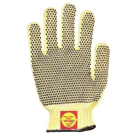 Cut Resistant Coated Gloves, Cut Level 2 ,PVC ,Dotted ,2XL 1 PR