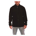 Men's Jacket, Polyester/Nylon, Zipper, Black, 4Xl