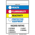 Sign, 10 in H, 7 in W, Aluminum