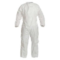 Disposable Coverallss, Collared, 2XL, ProClean 6, Elastic Wrist, Elastic Ankle, Serged Seam, White