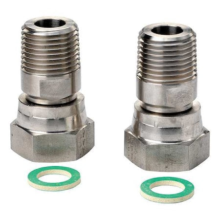 Adapter,1/2 In,for Flow Meter SM7