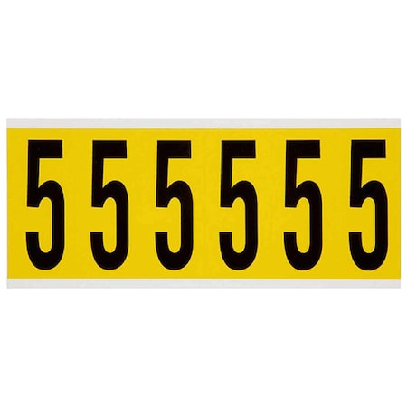 NumberLabel,Vinyl,3-1/2inH,1-1/2inW