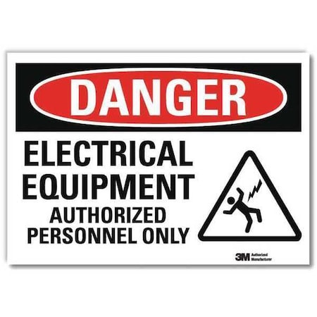 Danger Sign,10inx14in,Reflctv Sheeting