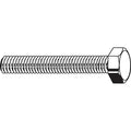 18-8, 3/4"-10 Hex Head Tap Bolt, Plain Stainless Steel, 2-1/2 in L, 5 PK