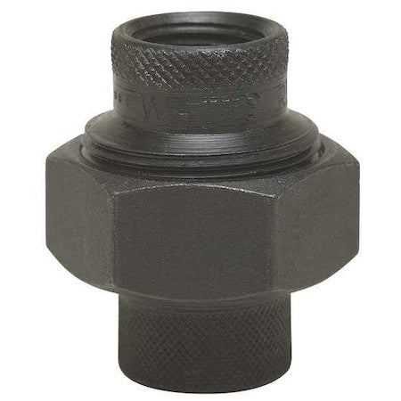 Dielectric Straight, Steel, Thrd 1-1/4"