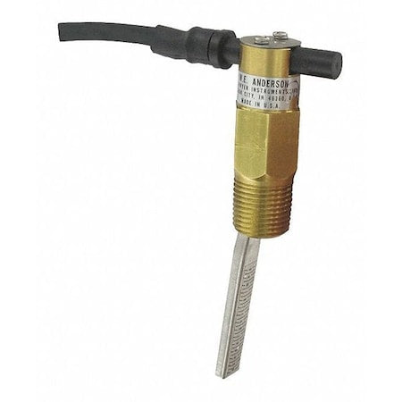 Mini-size flow switch, brass, normally open or closed.
