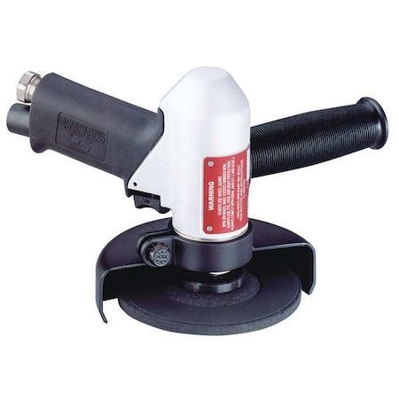 Type 27 Angle Grinder, 1/4 in NPT Female Air Inlet, Heavy Duty, 11,000 RPM, 0.7 hp