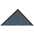 Entrance Mat, Polypropylene, 3/8 in Thick, Blue, 3 ft W x 4 ft L