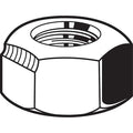 Top Lock Distorted Thread Lock Nut, 3/4"-10, 18-8 Stainless Steel, Not Graded, Plain, 53/64 in Ht