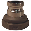 Adapter, 3x4In, 100psi, Male Adapter x FNPT
