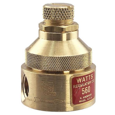 Pressure Regulator,1/8 In,0 to 60 psi