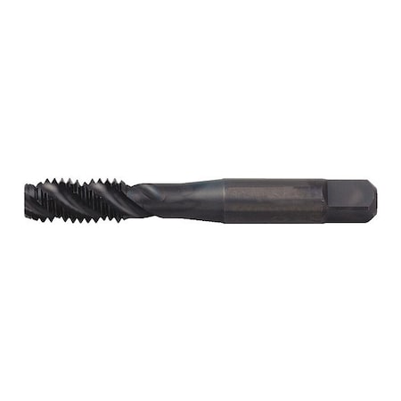 Spiral Flute Tap, M16-1.50, Bottoming, 2 Flutes, Metric Fine
