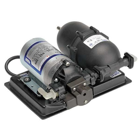 Booster Pump System, 1/3 hp, 115V AC, 1 Phase, 1/4 in Barb Inlet Size, 1 Stage, 87 psi Max Pressure