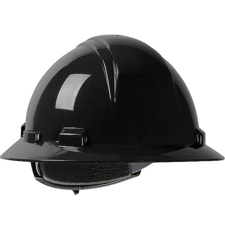 Hard Hat, Dynamic, HDPE, 4 Point Ratchet, Type 1, Class E, Black