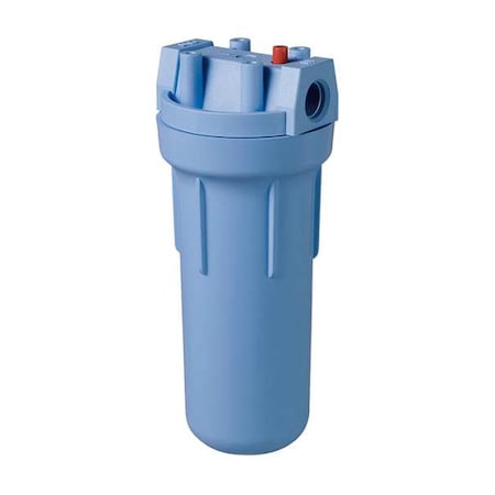 Filter Housing,3/4 in. NPT,Blue