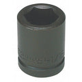 3/4 in Drive Impact Socket Standard Socket, black oxide, Steel,2 9/16 in