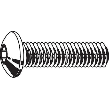 #8-32 Socket Head Cap Screw, Button, Black Oxide Alloy Steel, 3/8 in Length, 100 PK