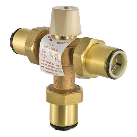 Thermostatic Mixing Valve,3/4 in.