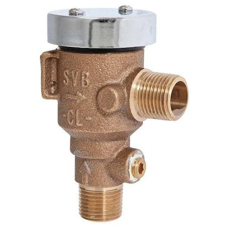 Atmospheric Vacuum Breaker, Brass, 1/2in