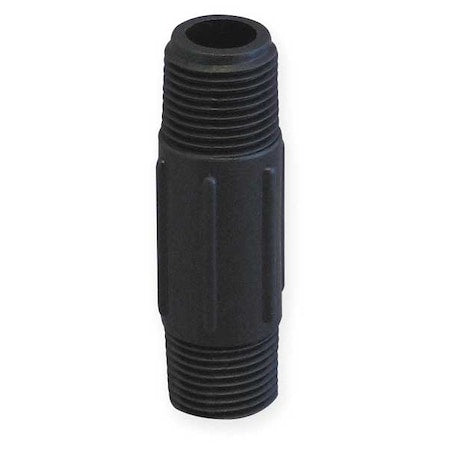 2" MNPT x 4" TBE Polypropylene Pipe Nipple Sch 80