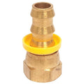 Hose Fitting,3/8 In. ID,9/16-18,(F) JIC