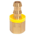 Push on Hose Fitting,1/2"x1/2",BarbxNPTF