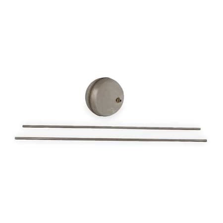 Center Hole Float/Rod Assembly,Round,7In