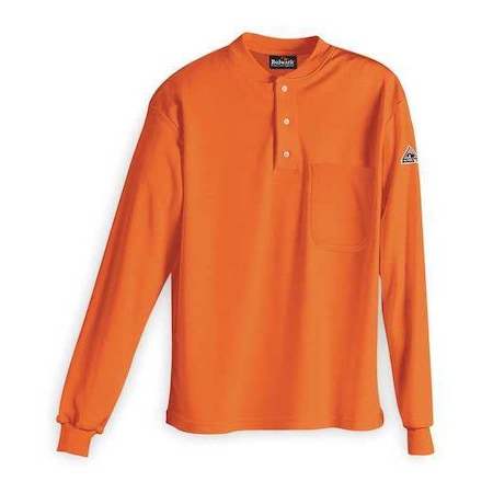 Men's Flame-Resistant Henley Shirt, 8.9 cal/sq cm, XL, Excel FR(R)