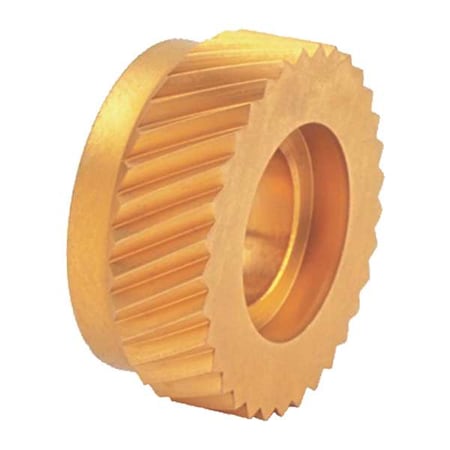 Knurl Wheel,SW4,LH DIAG,1 In OD,20 TPI