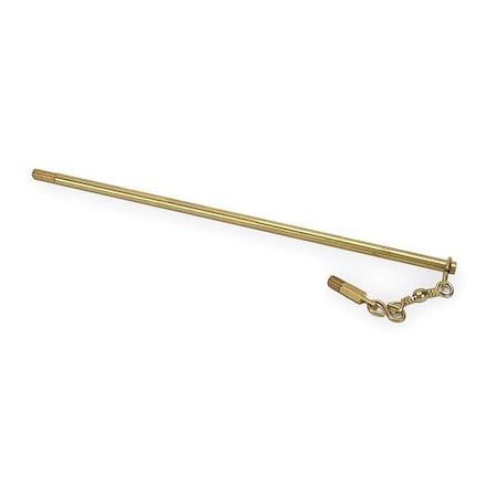 Nuzzle Assembly,1/4-20,10 In L,Brass