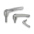 Adjustable Handle, Size: 2 3/8-16X40, Entirely Stainless Steel, Electropolished
