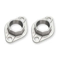 Flange Kit, Pipe Size 1 1/4In.NPT, SS, PK2