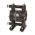 Double Diaphragm Pump, Kynar(R), Air Operated, Santoprene, 15 GPM