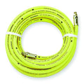 1/4" x 25 ft Rubber Coupled Multipurpose Air Hose 500 psi YL