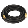 1/2" x 25 ft EPDM Coupled Multipurpose Air Hose 200 psi BK