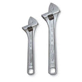 Adj. Wrench Set,Steel,Chrm,6-1/4" to 10"