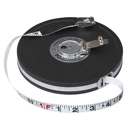 100 ft Tape Measure, 1/2 in Blade
